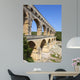 Three-tiered Aqueduct Pont Du Wall Decal