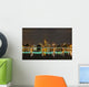 Frankfurt Bei Nacht Wall Decal