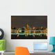 Frankfurt Bei Nacht Wall Decal