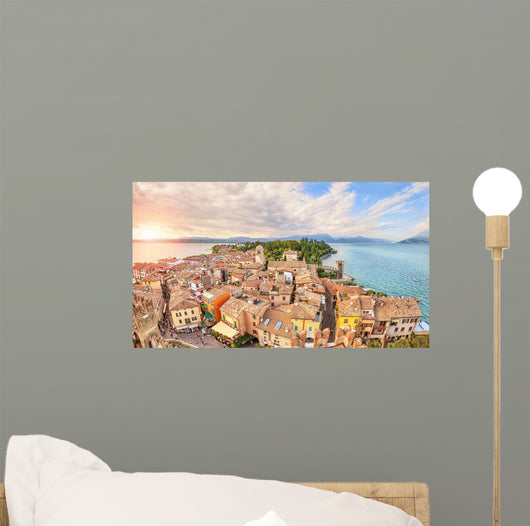 Historical Town Sirmione Peninsula Wall Decal