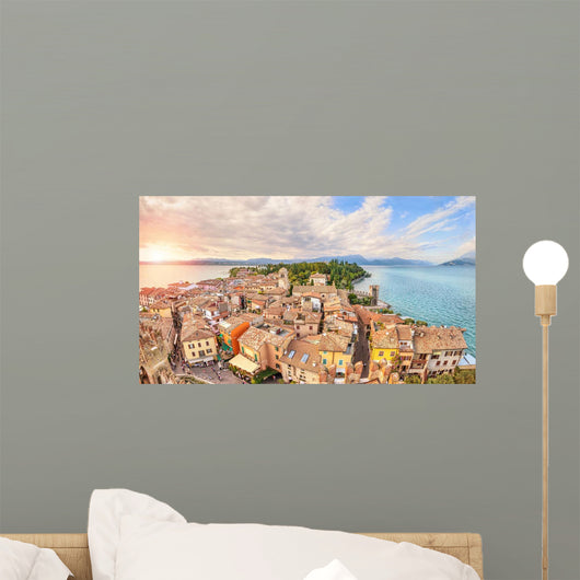 Historical Town Sirmione Peninsula Wall Decal