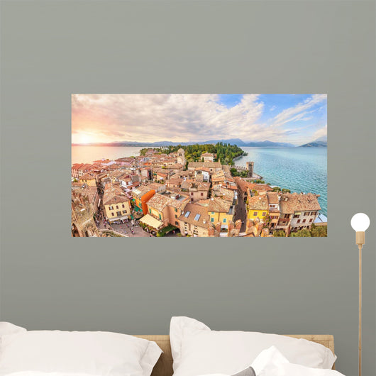 Historical Town Sirmione Peninsula Wall Decal