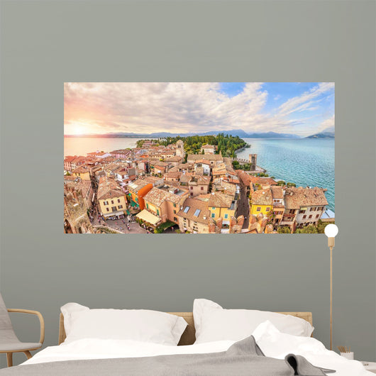 Historical Town Sirmione Peninsula Wall Decal