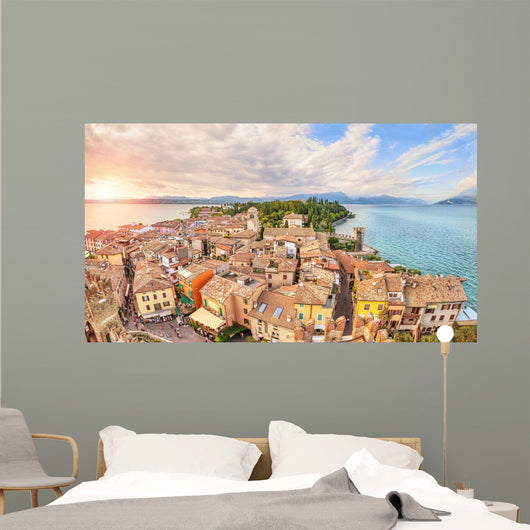 Historical Town Sirmione Peninsula Wall Decal
