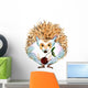 Cartoon Hedgehog Drawn Cartoon Wall Decal