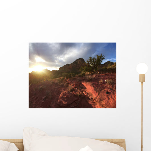 Sugarloaf Trail Sunset Wall Decal