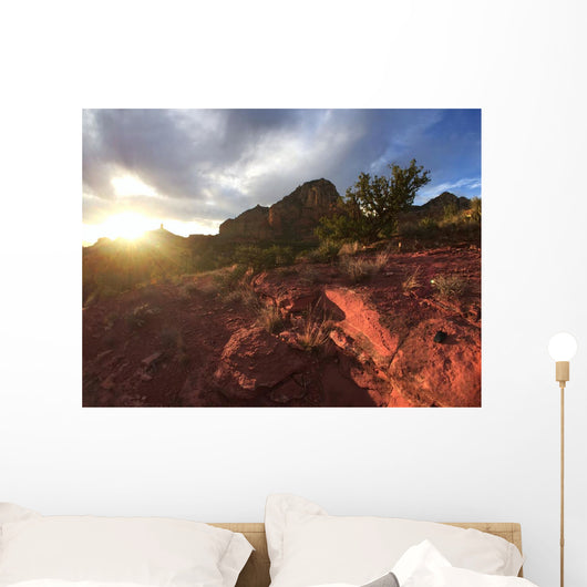 Sugarloaf Trail Sunset Wall Decal