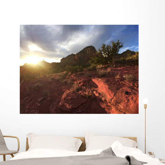 Sugarloaf Trail Sunset Wall Decal
