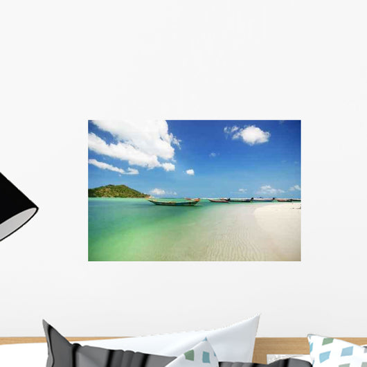 Phangan Island Malibu Beach Wall Decal