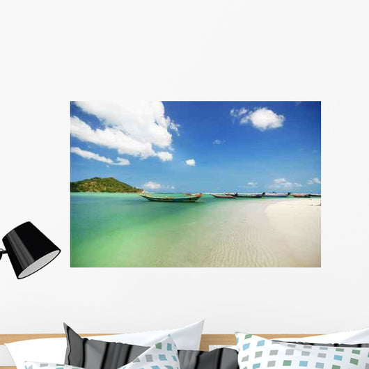 Phangan Island Malibu Beach Wall Decal