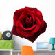 Red Rose Wall Decal
