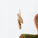 Pair Ballet Shoes White Wall Decal