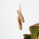 Pair Ballet Shoes White Wall Decal