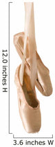 Pair Ballet Shoes White Wall Decal