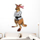 Kangaroo Character Sensei Wall Decal