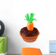 Easter Carrot Cupcake Wall Decal