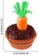 Easter Carrot Cupcake Wall Decal