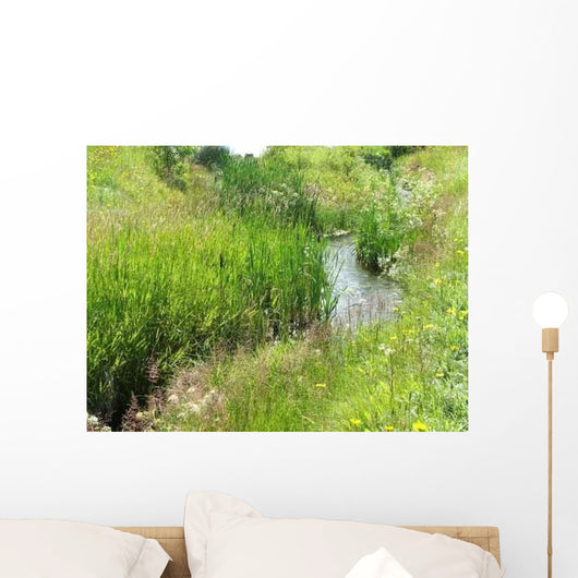 Meadow Stream Wall Decal
