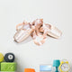 Pink Ballet Shoes Wall Decal