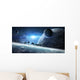 Sunrise over Group Planets Wall Decal