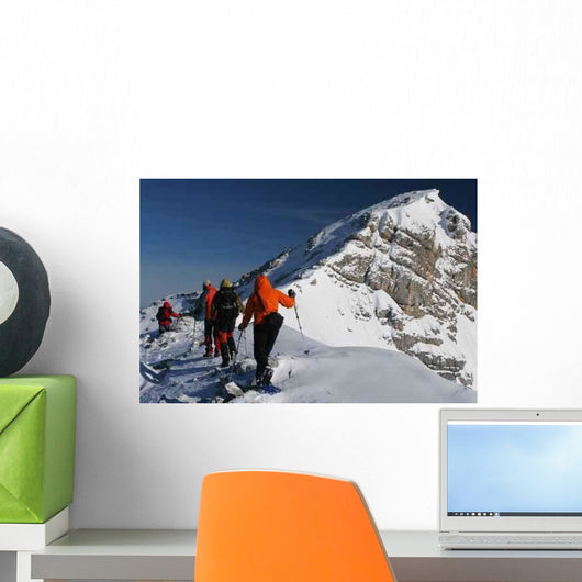 Snowshoe Trip Wall Decal