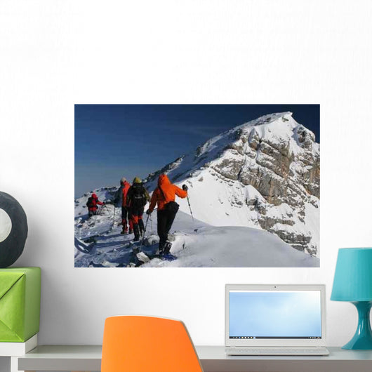 Snowshoe Trip Wall Decal