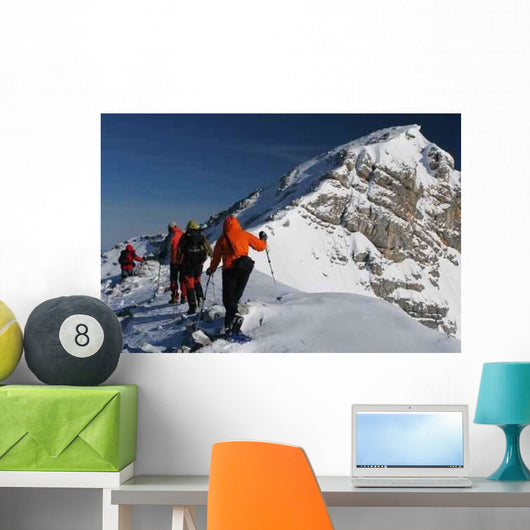 Snowshoe Trip Wall Decal