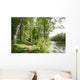 Landscape with Pathway along Wall Decal