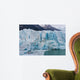crevasses in Perito Moreno glacier, Patagonia, Argentina Wall Mural
