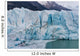 crevasses in Perito Moreno glacier, Patagonia, Argentina Wall Mural