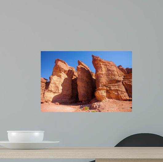 Solomon Pillars Wall Decal