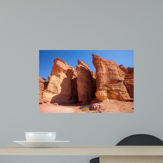 Solomon Pillars Wall Decal