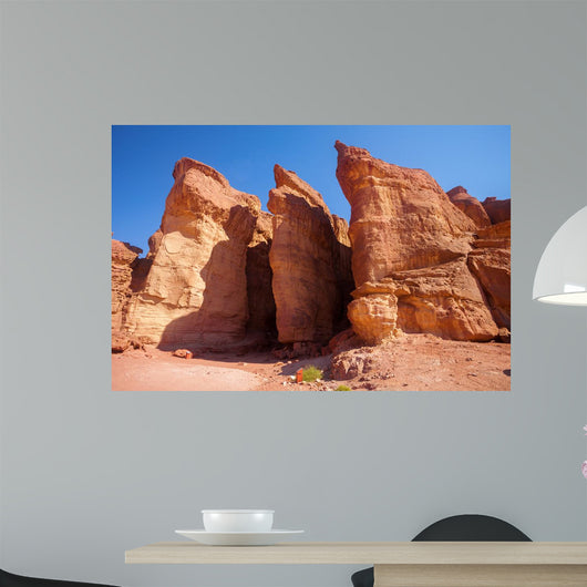 Solomon Pillars Wall Decal