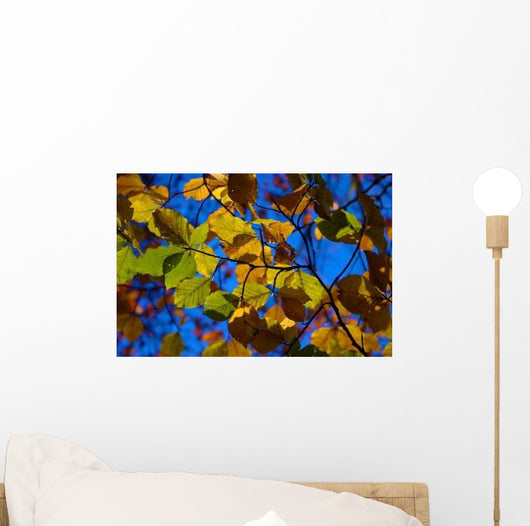 Autumn Leaves Wall Decal Design 2