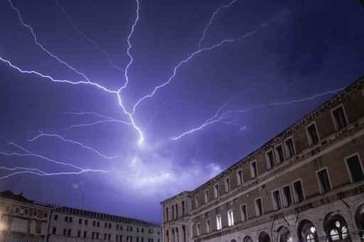 Venice Lightning Wall Decal