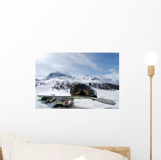 Snowboard Wall Mural