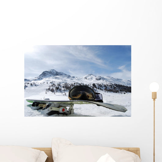 Snowboard Wall Mural
