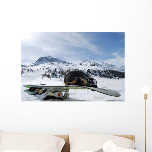 Snowboard Wall Mural