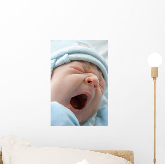 After Childbirth Newborn Baby Wall Mural