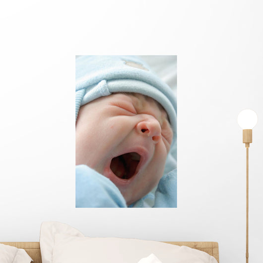 After Childbirth Newborn Baby Wall Mural