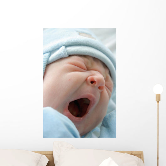 After Childbirth Newborn Baby Wall Mural
