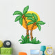 Coconut Sunrise Wall Decal