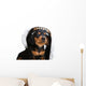 puppy in sailor hat Wall Decal