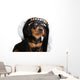 puppy in sailor hat Wall Decal