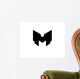 M Robot Logo V2 Wall Decal