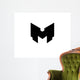 M Robot Logo V2 Wall Decal