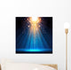 stage, light, spotlight, empty scene illustration easy all edita Wall Mural
