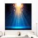 stage, light, spotlight, empty scene illustration easy all edita Wall Mural