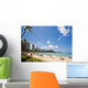 Waikiki Beach on Oahu Hawaii Wall Mural