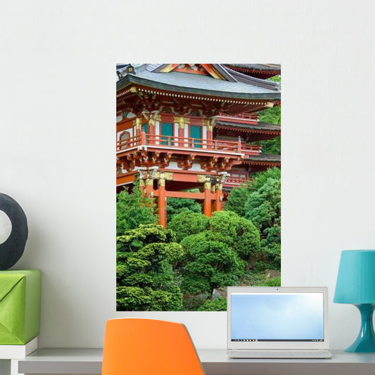 Japanese Tea Garden Wall Decal